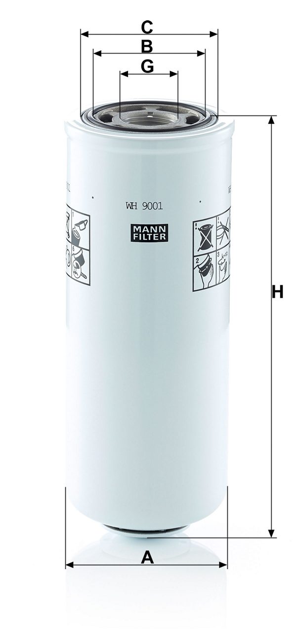 Product Image WH9001_MANN-FILTER