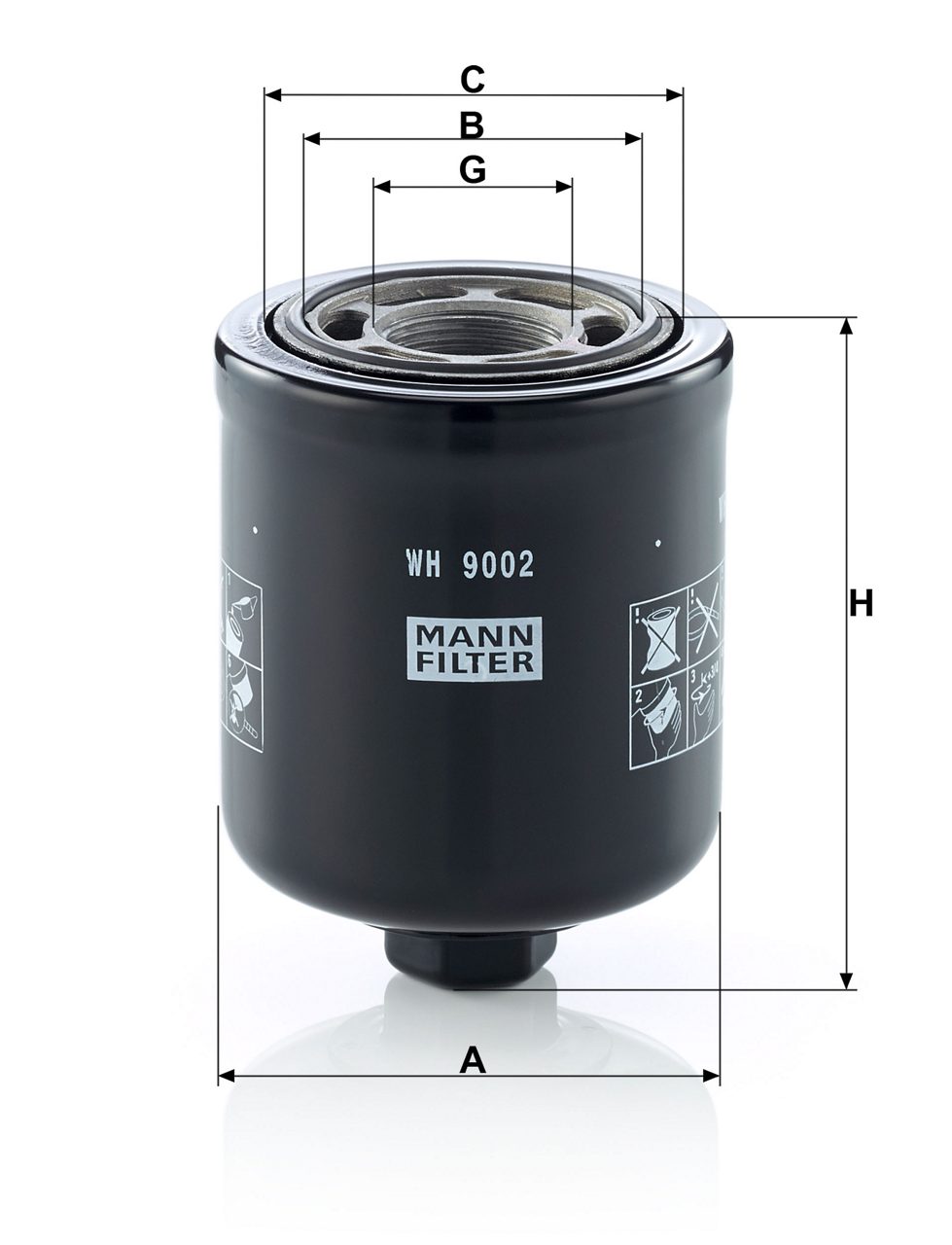 Product Image WH9002_MANN-FILTER