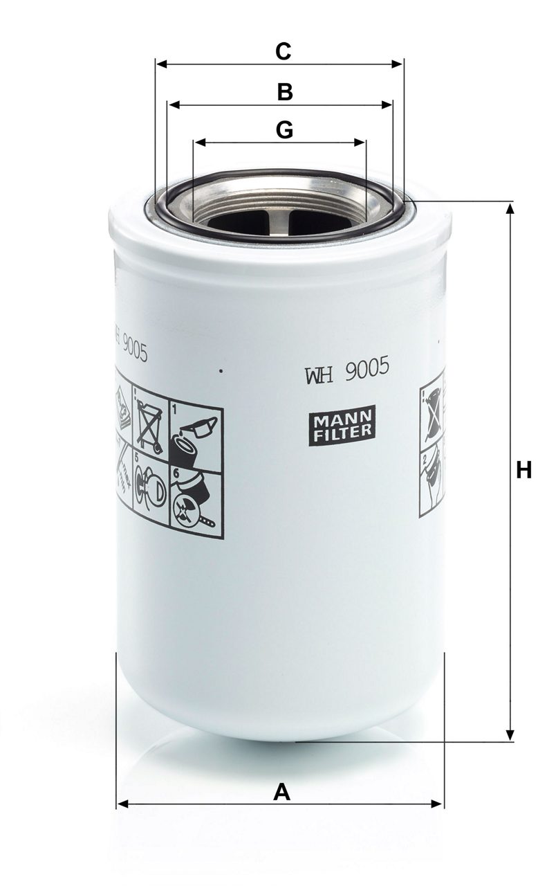 Product Image WH9005_MANN-FILTER