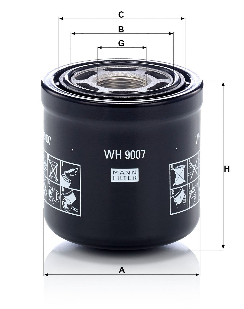 Product Image WH9007_MANN-FILTER