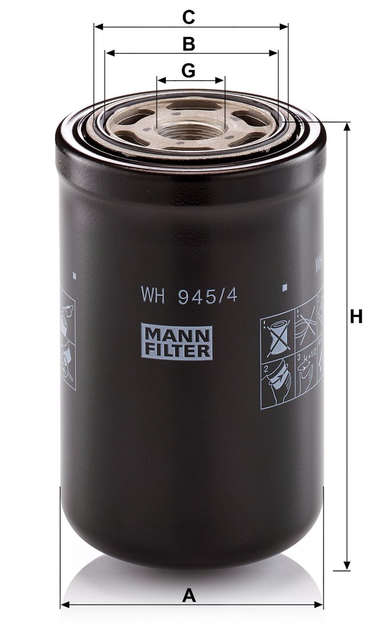 Product Image WH945/4_MANN-FILTER