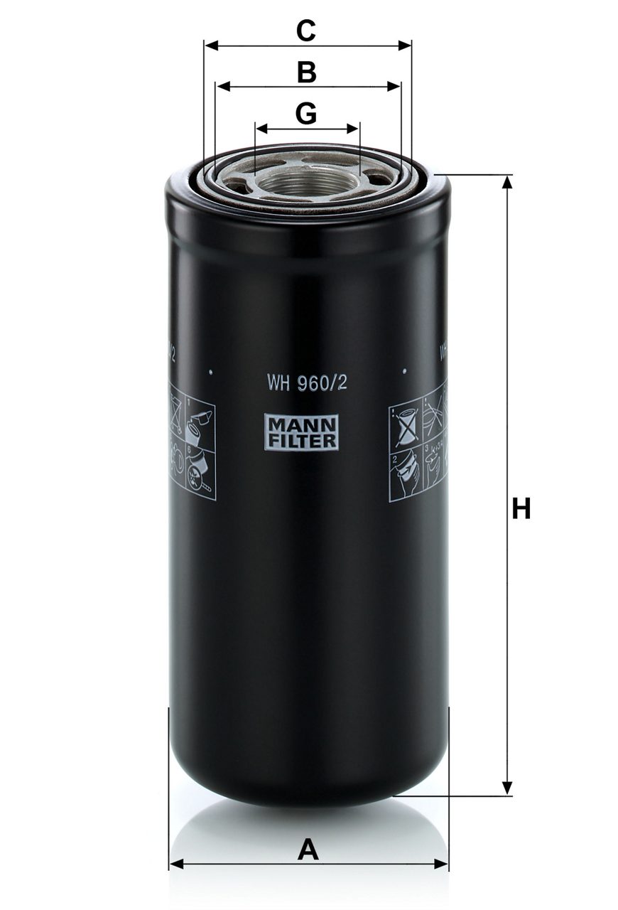 Product Image WH960/2_MANN-FILTER