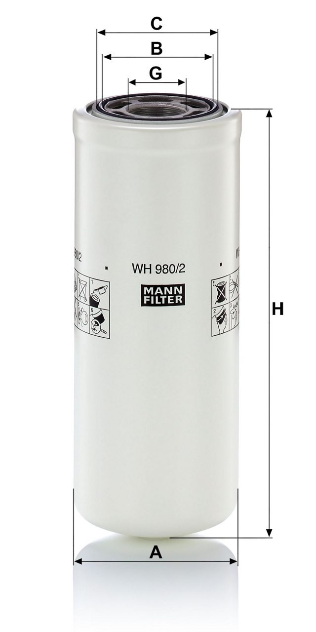 Product Image WH980/2_MANN-FILTER