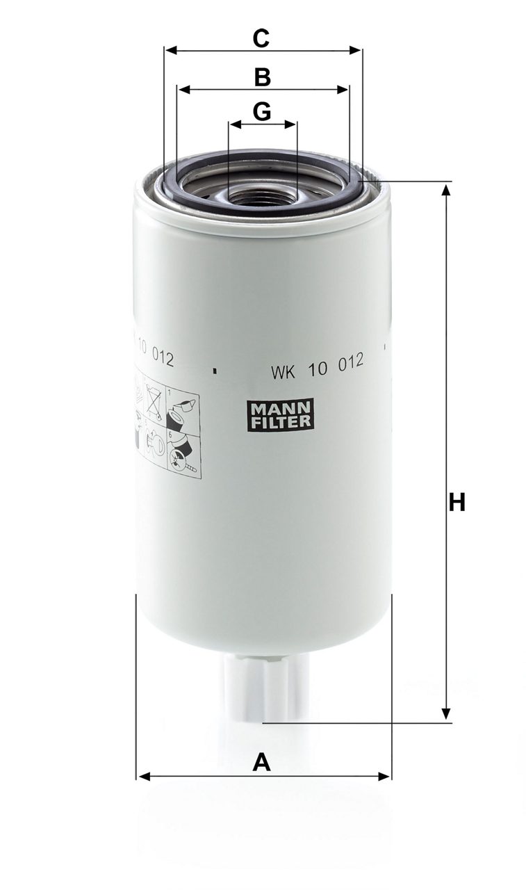 Product Image WK10012X_MANN-FILTER