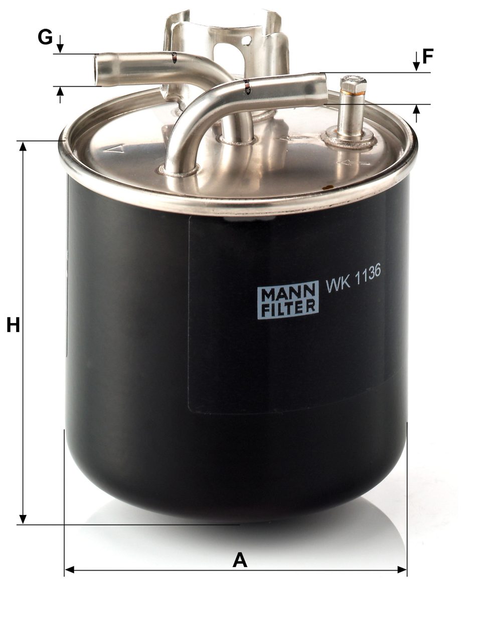 Product Image WK1136_MANN-FILTER