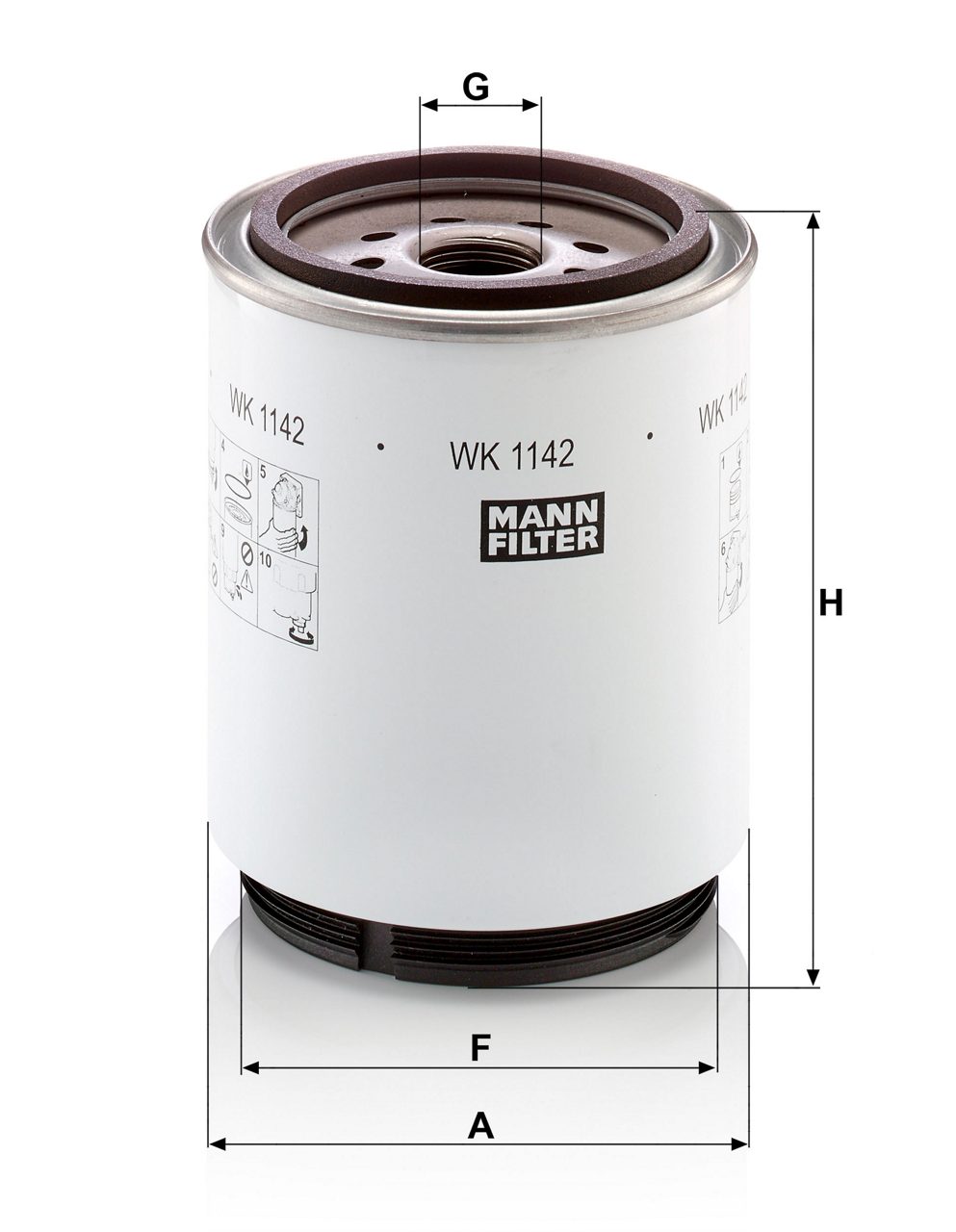 Product Image WK1142X_MANN-FILTER