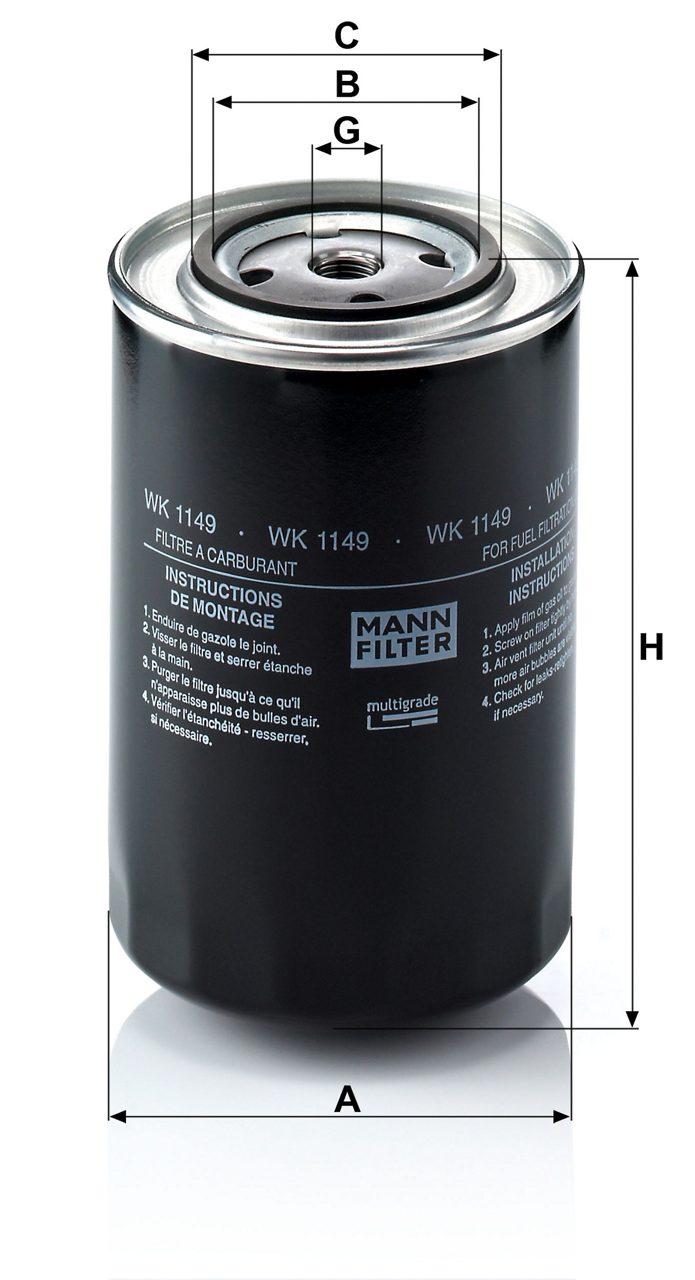 Product Image WK1149_MANN-FILTER