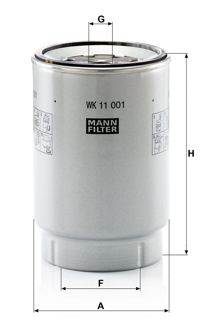 Product Image WK11001X_MANN-FILTER