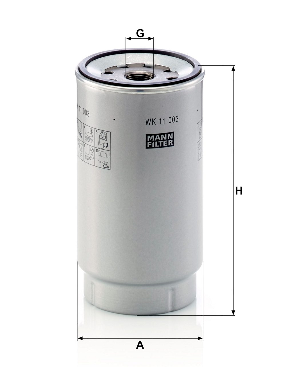 Product Image WK11003Z_MANN-FILTER
