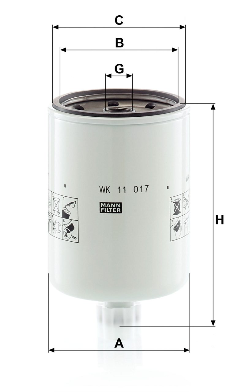 Product Image WK11017_MANN-FILTER