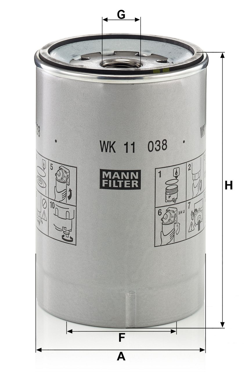 Product Image WK11038Z_MANN-FILTER