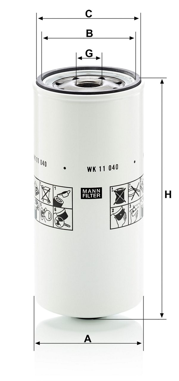 Product Image WK11040X_MANN-FILTER