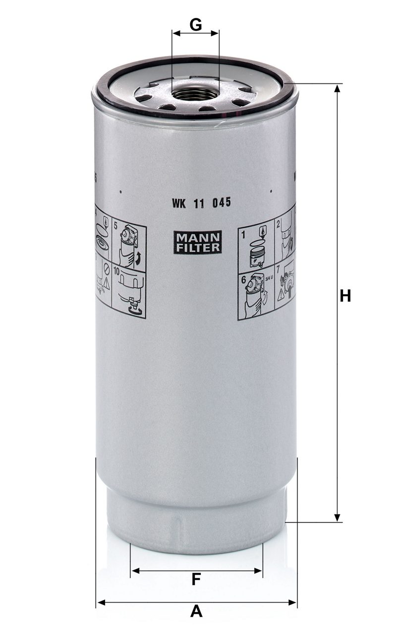 Product Image WK11045Z_MANN-FILTER