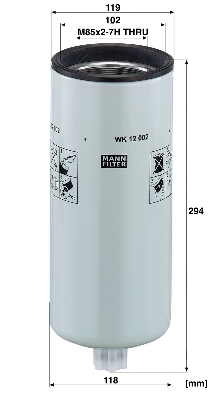 Product Image WK12002_MANN-FILTER