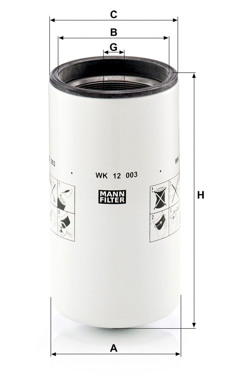 Product Image WK12003_MANN-FILTER