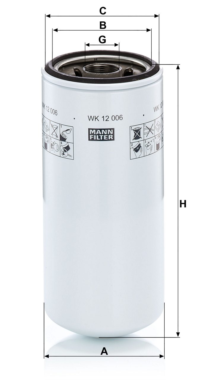 Product Image WK12006_MANN-FILTER