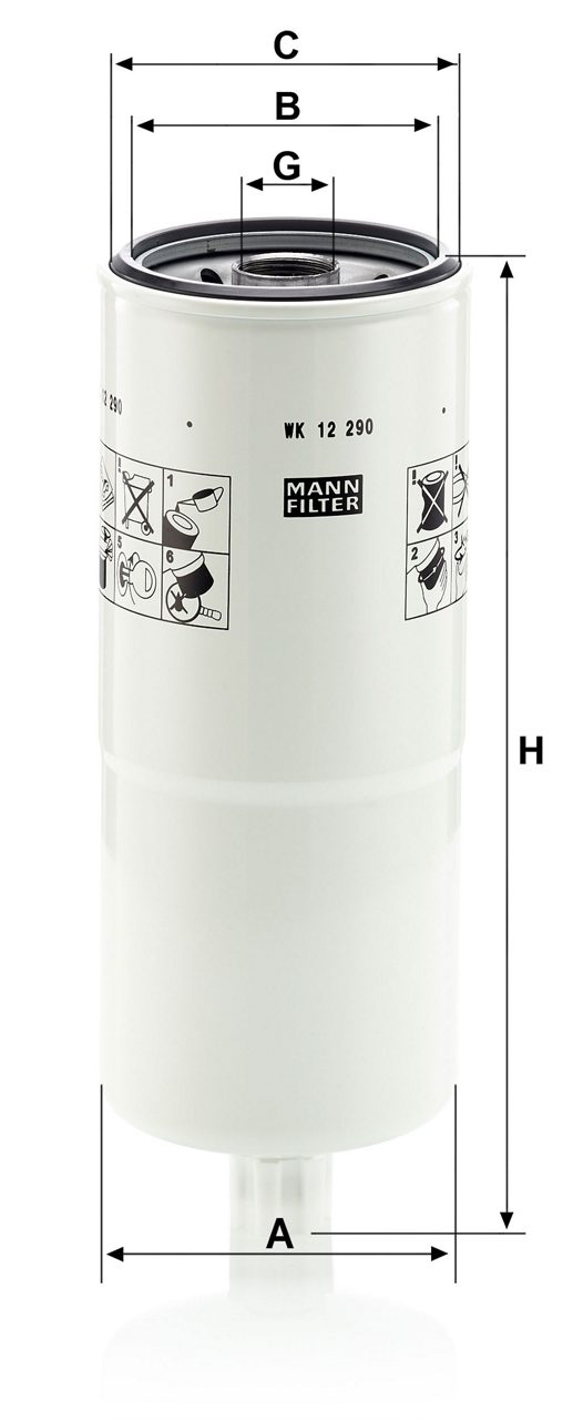 Product Image WK12290_MANN-FILTER