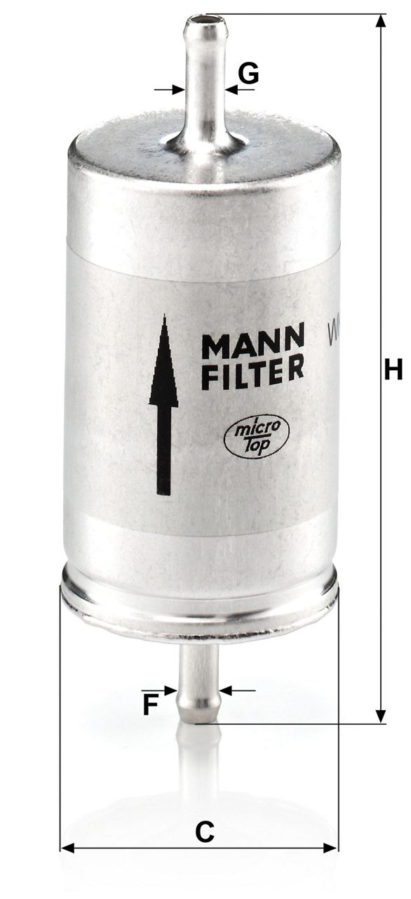 Product Image WK410_MANN-FILTER