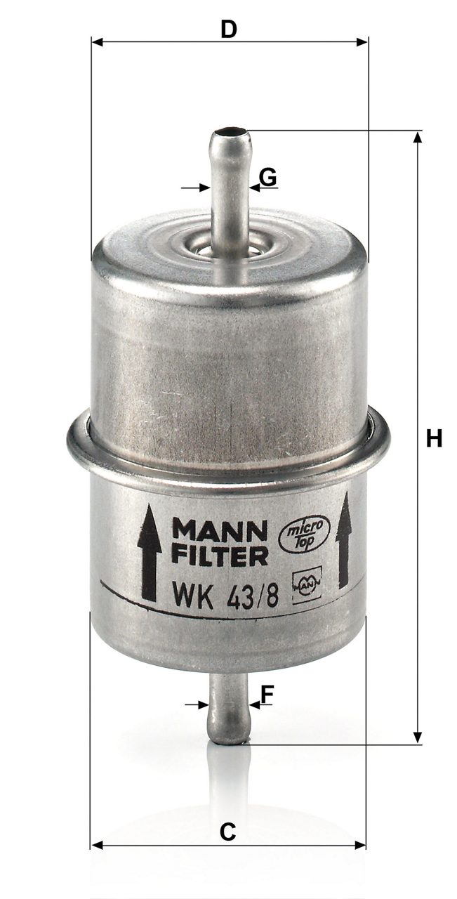 Product Image WK43/8_MANN-FILTER