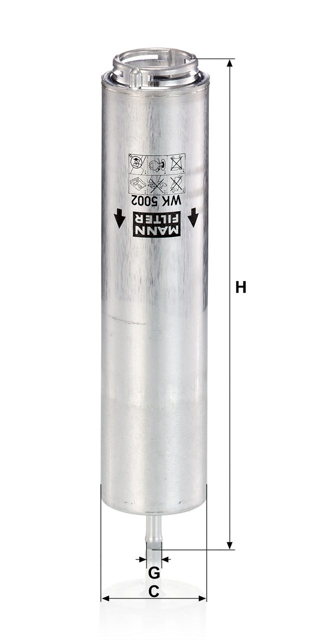 Product Image WK5002X_MANN-FILTER