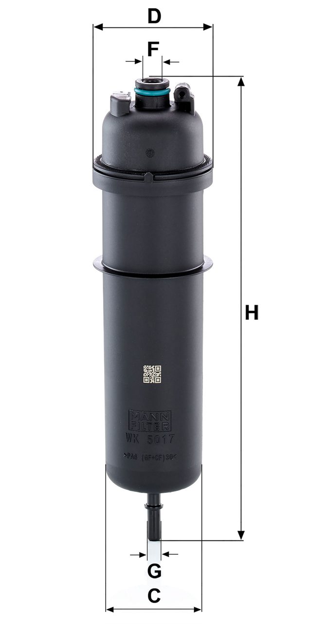 Product Image WK5017_MANN-FILTER