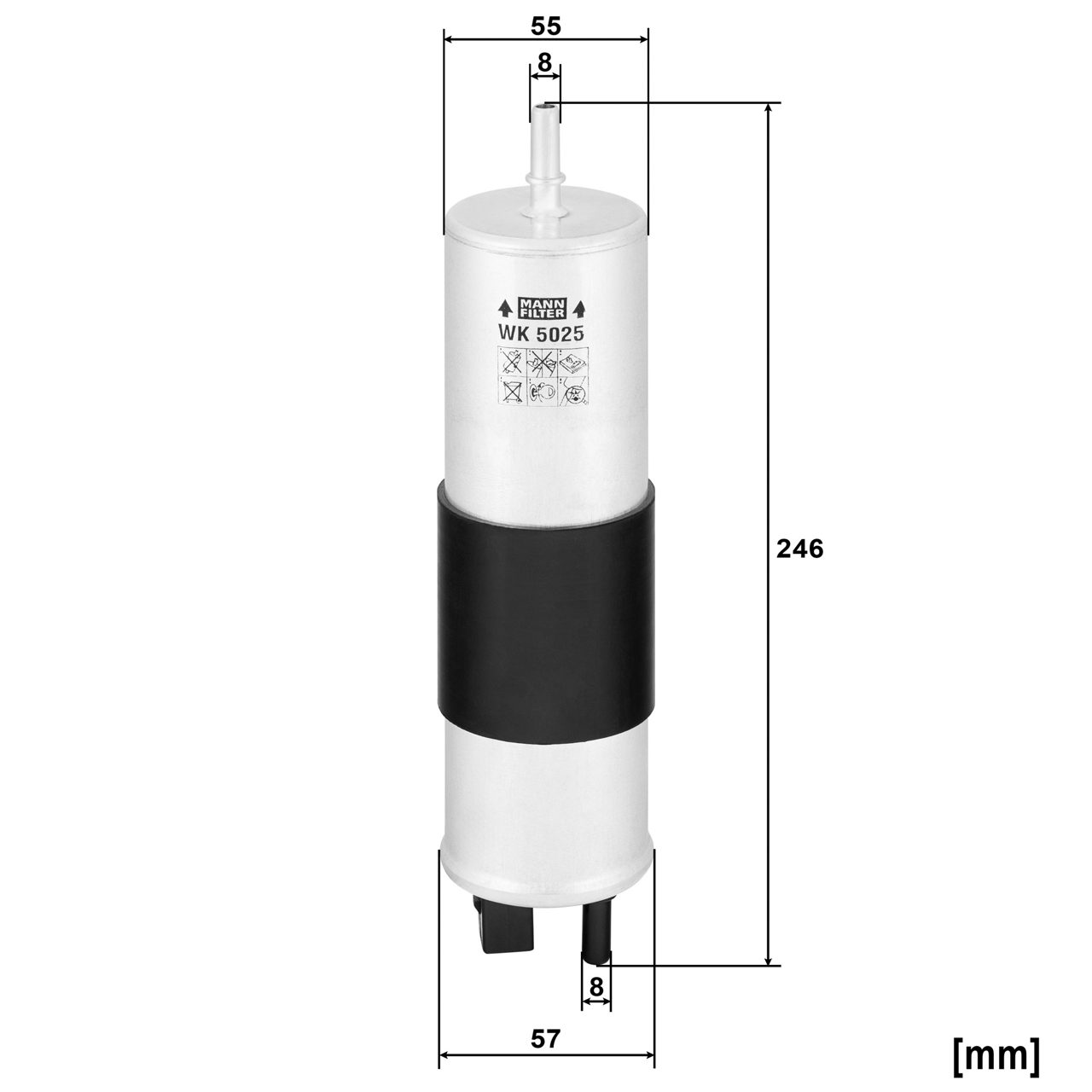 Product Image WK5025_MANN-FILTER