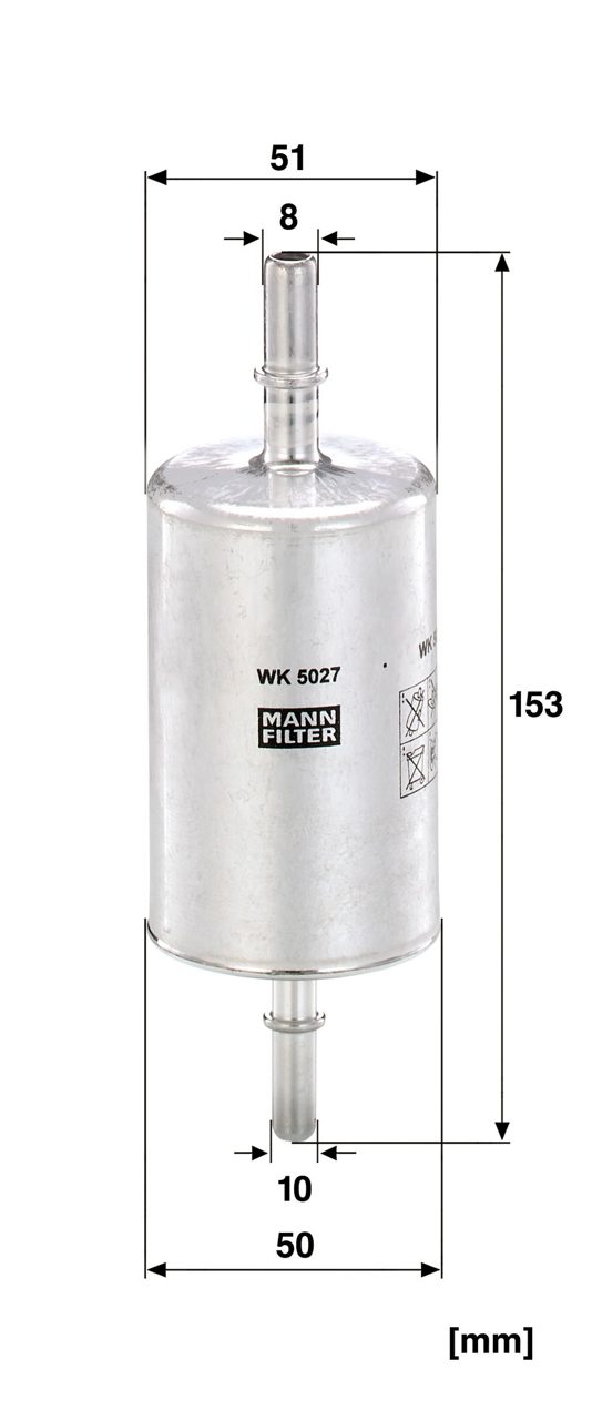 Product Image WK5027_MANN-FILTER