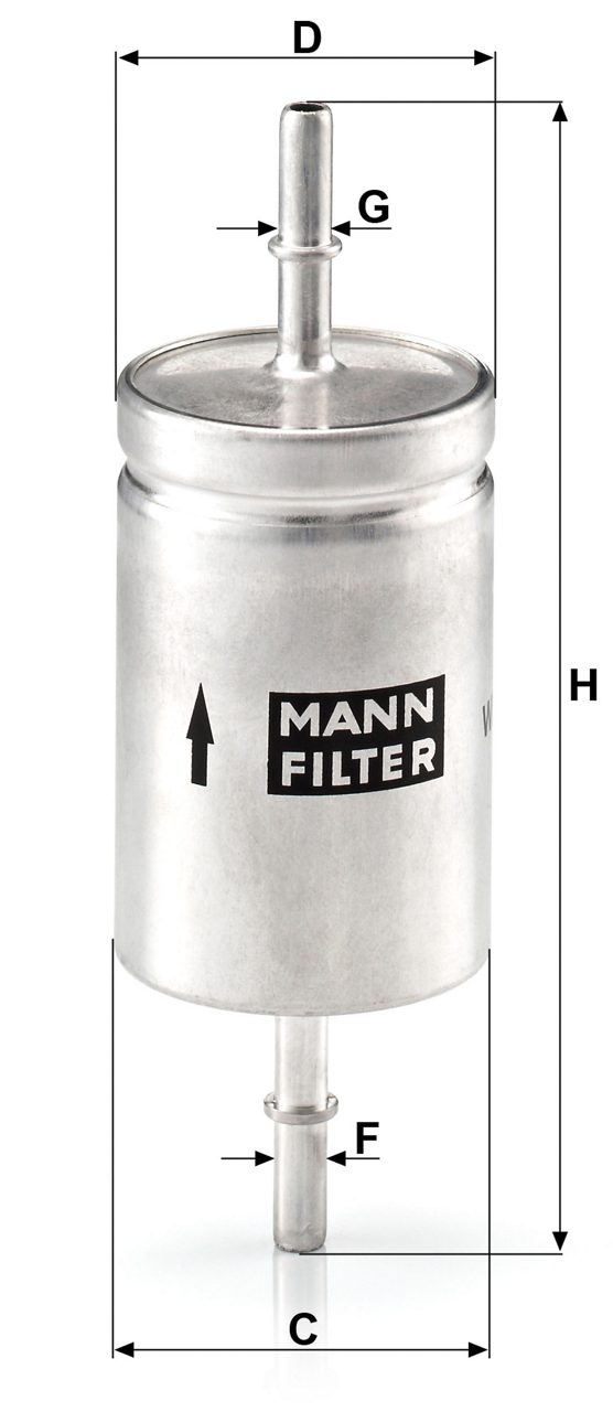 Product Image WK512_MANN-FILTER