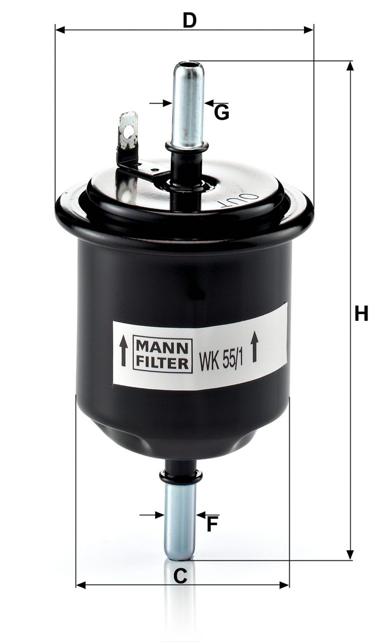 Product Image WK55/1_MANN-FILTER