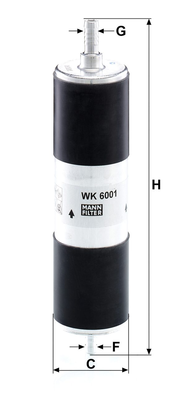Product Image WK6001_MANN-FILTER