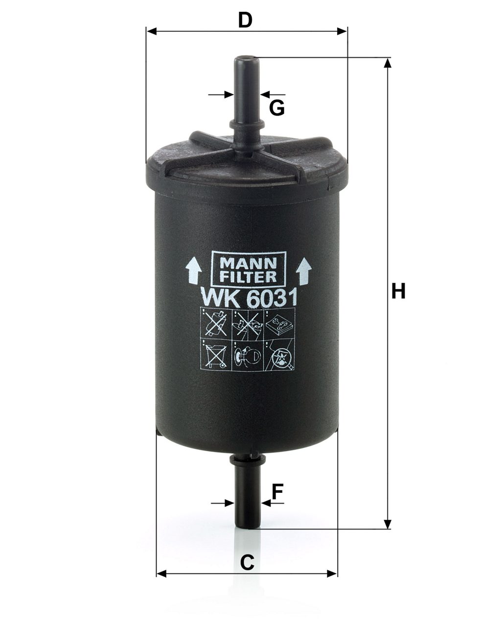 Product Image WK6031_MANN-FILTER
