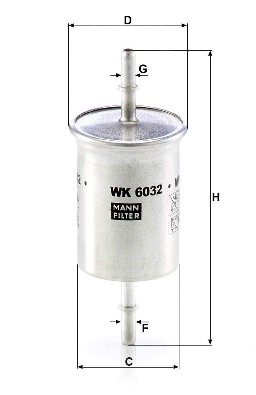 Product Image WK6032_MANN-FILTER