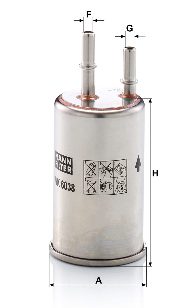 Product Image WK6038_MANN-FILTER