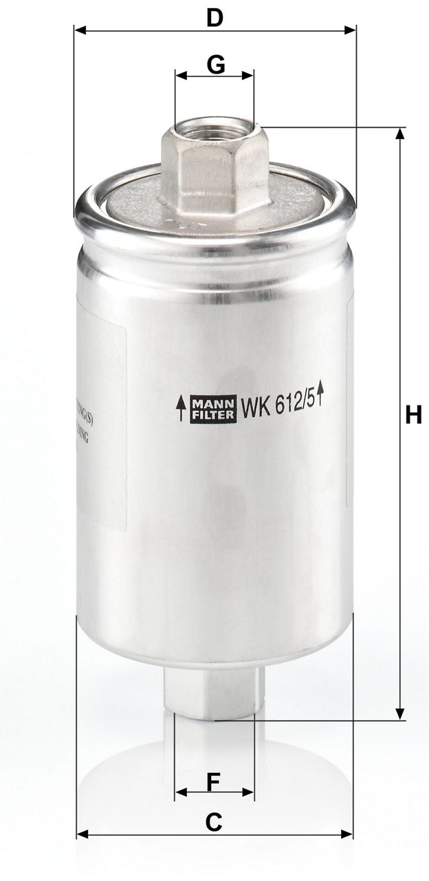 Product Image WK612/5_MANN-FILTER