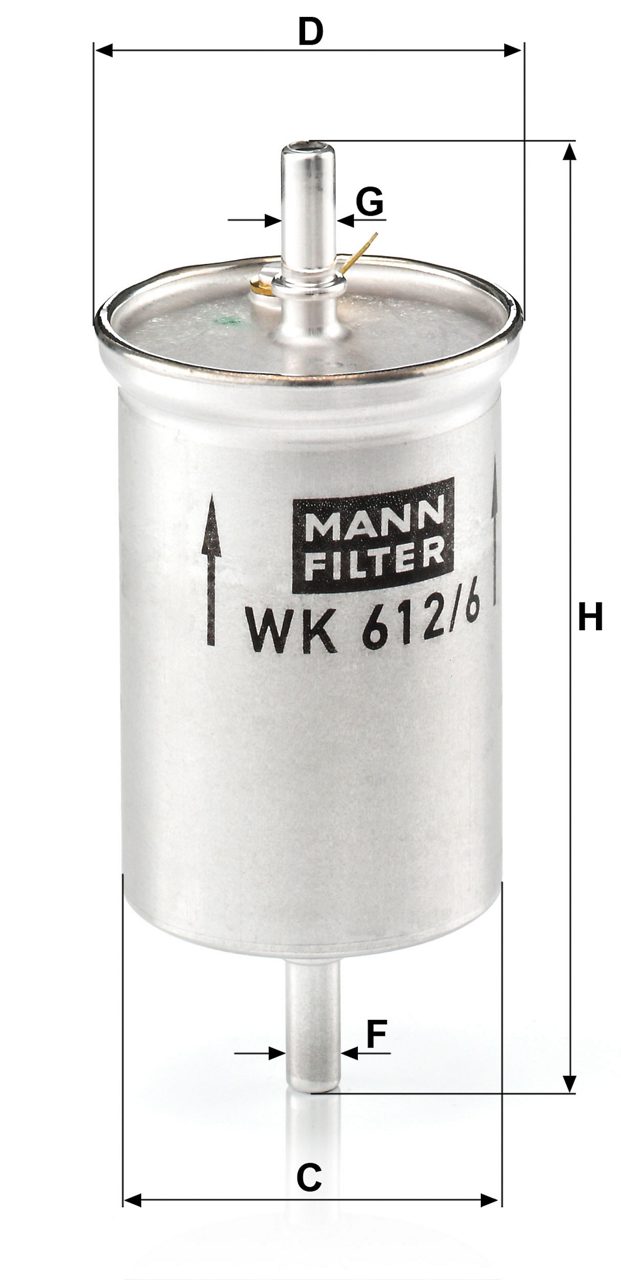 Product Image WK612/6_MANN-FILTER