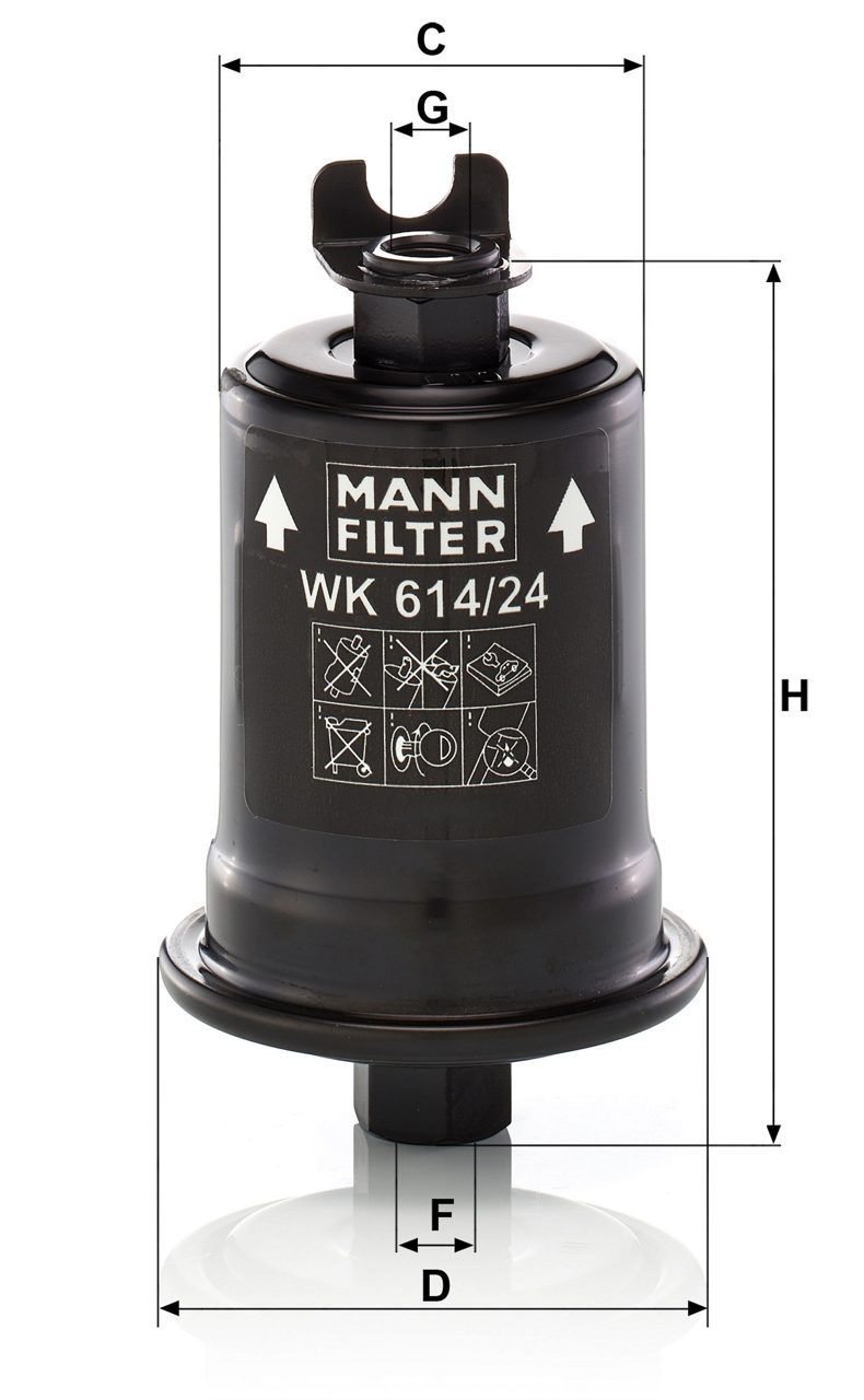 Product Image WK614/24X_MANN-FILTER