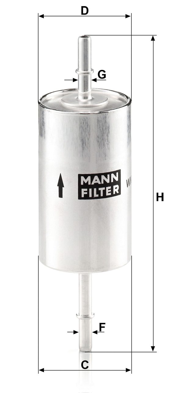 Product Image WK614/46_MANN-FILTER