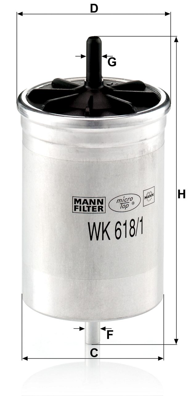 Product Image WK618/1_MANN-FILTER