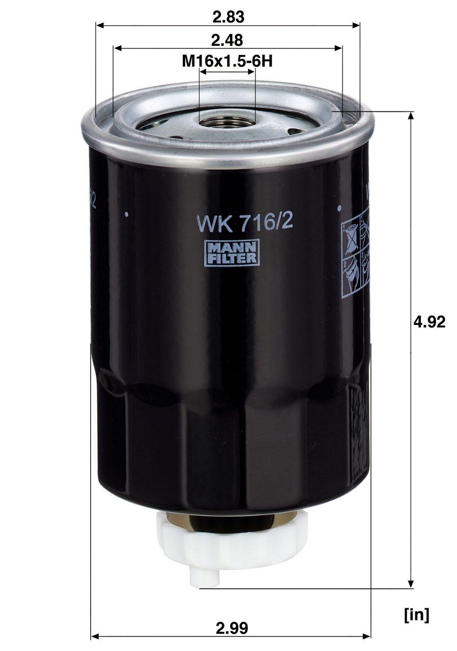 Product Image WK716/2X_MANN-FILTER
