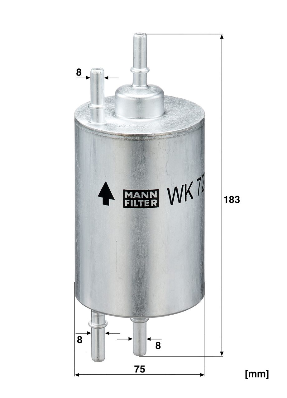 Product Image WK720/6_MANN-FILTER