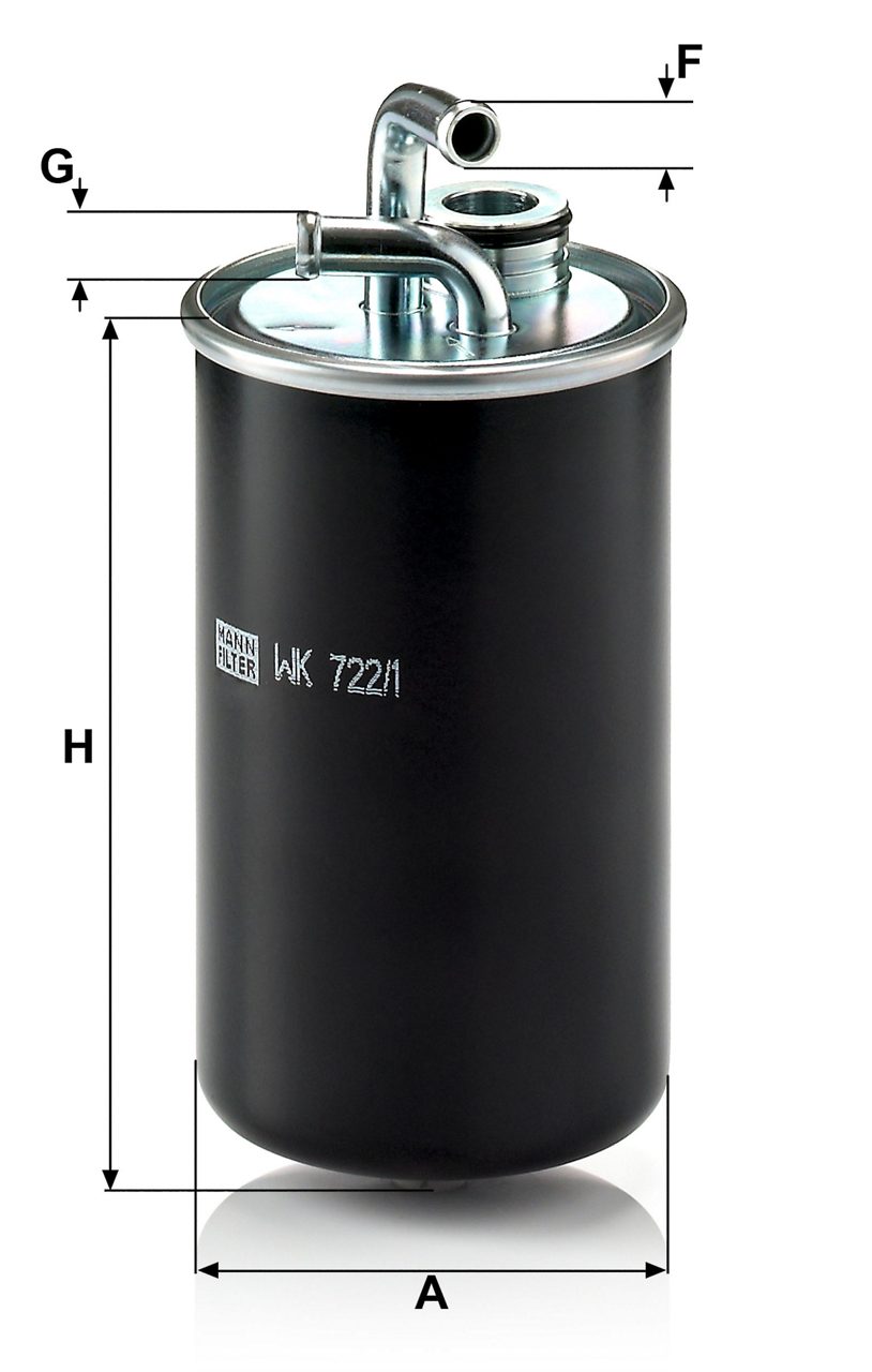 Product Image WK722/1_MANN-FILTER