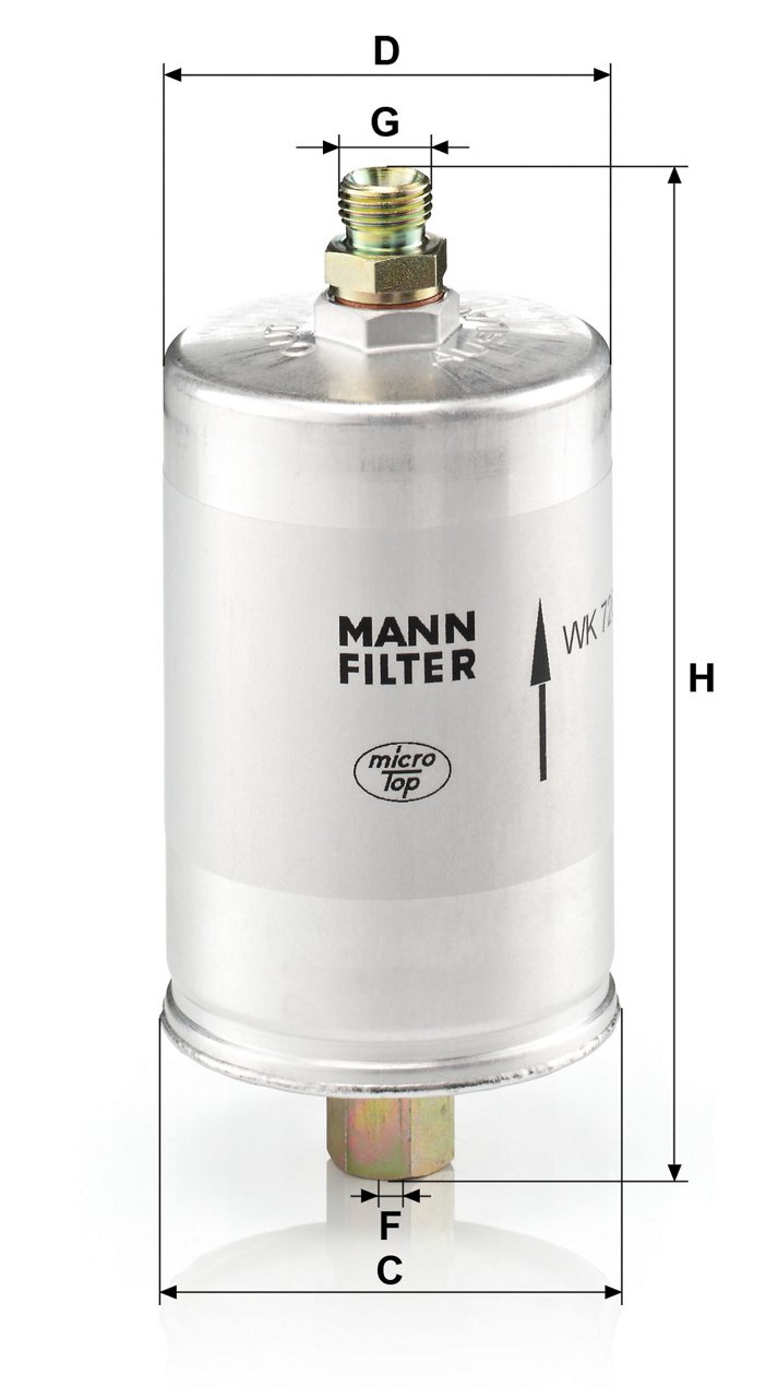 Product Image WK726_MANN-FILTER