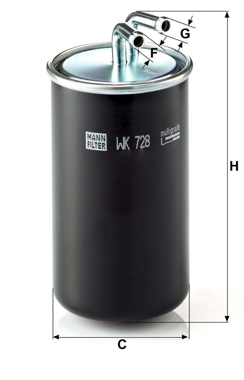 Product Image WK728_MANN-FILTER