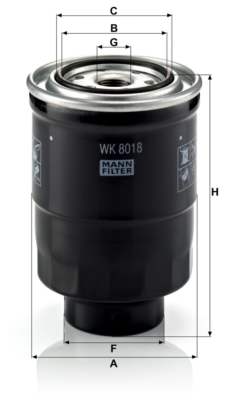 Product Image WK8018X_MANN-FILTER