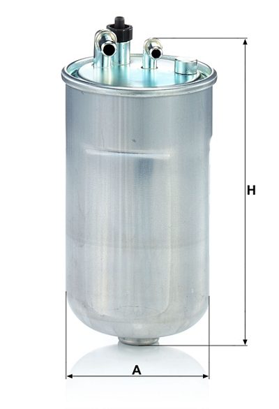 Filtre à carburant MANN-FILTER WK 8021 — vue 3