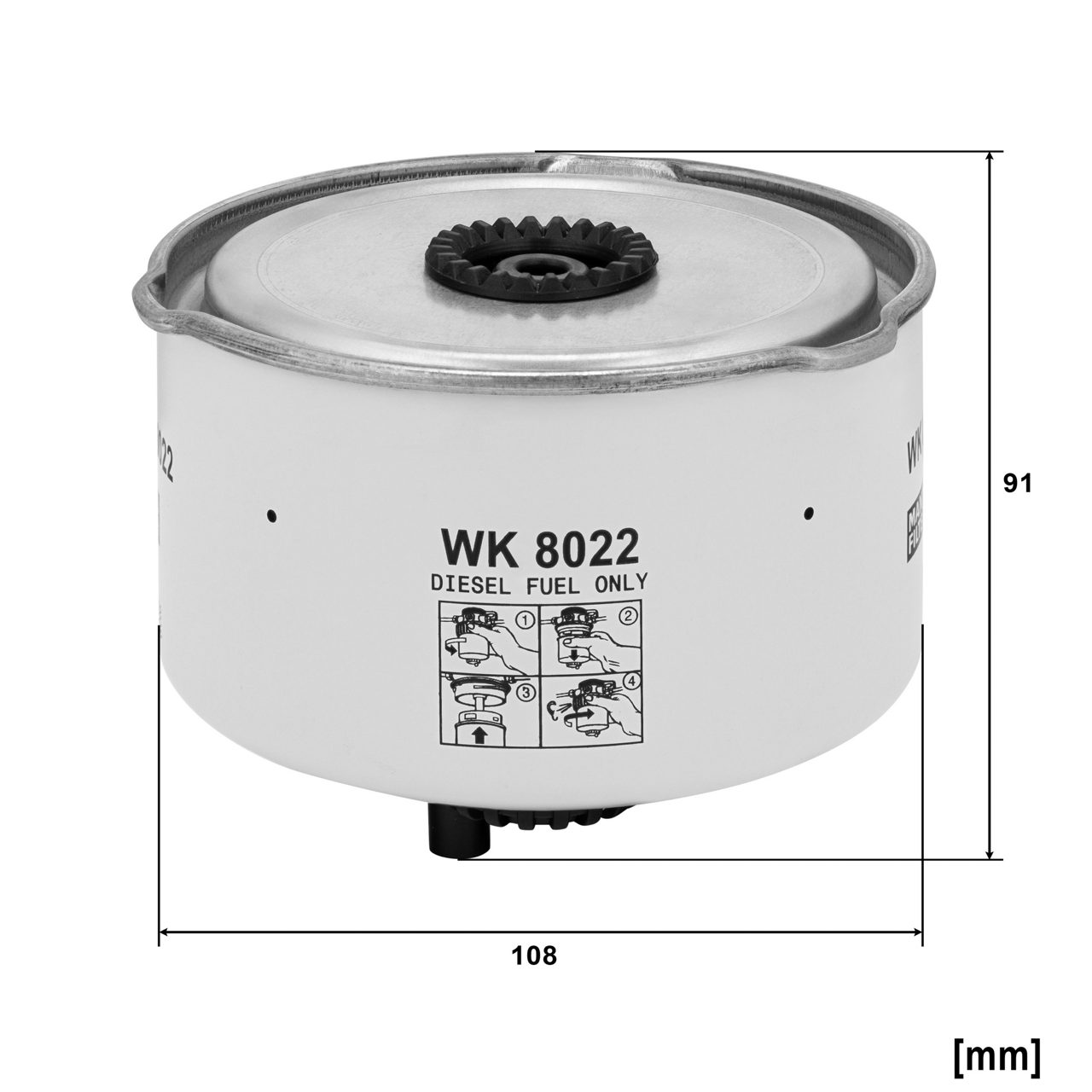 Product Image WK8022X_MANN-FILTER