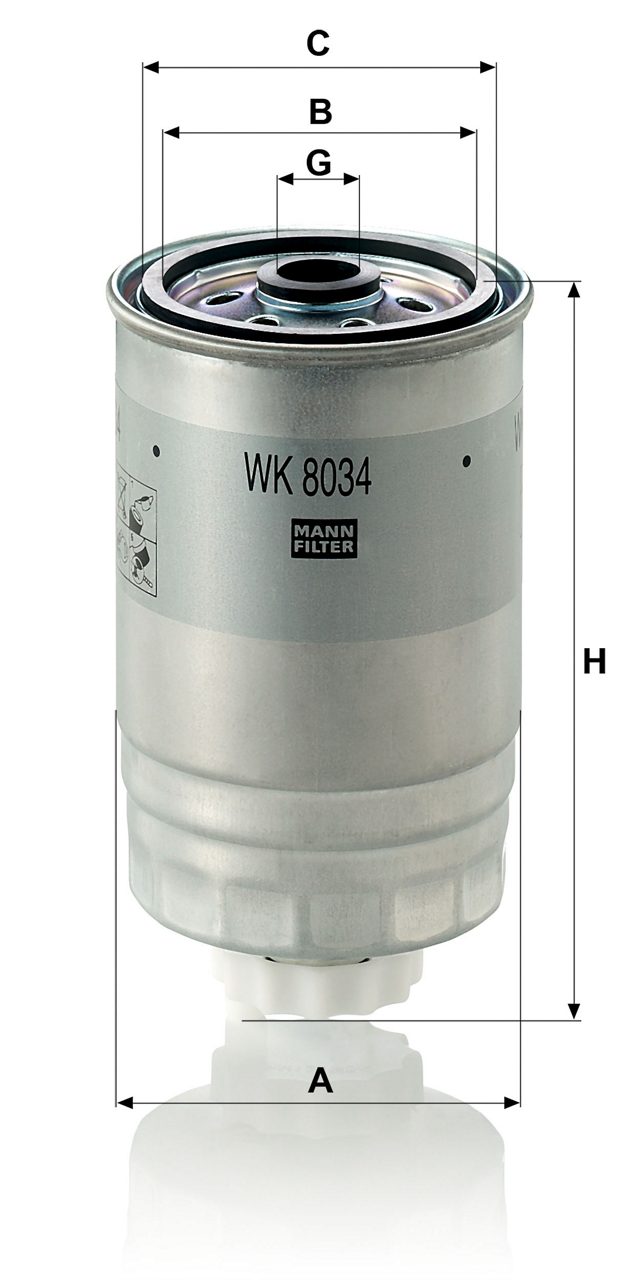 Product Image WK8034_MANN-FILTER