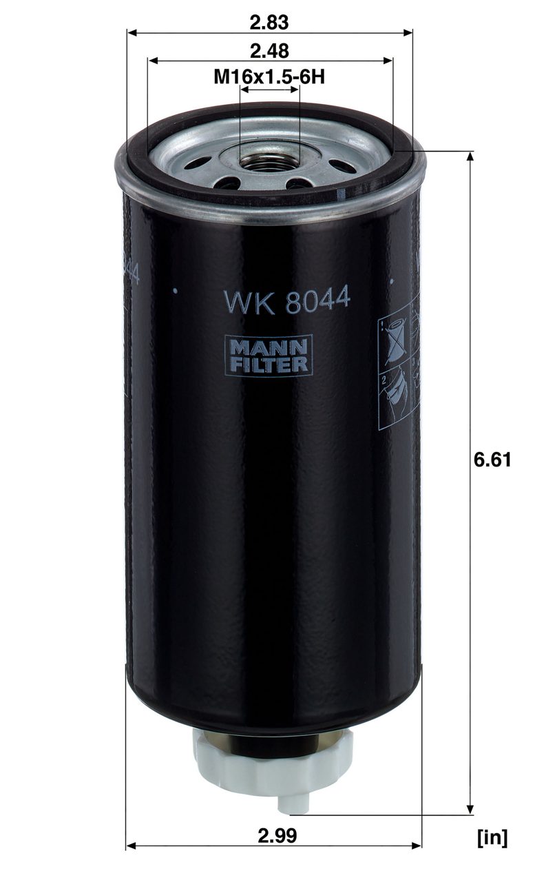Product Image WK8044X_MANN-FILTER