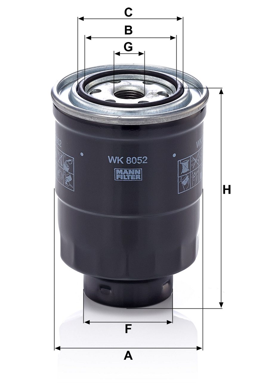 Product Image WK8052Z_MANN-FILTER