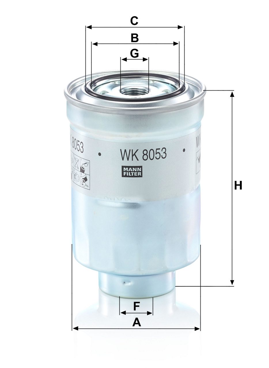 Product Image WK8053Z_MANN-FILTER
